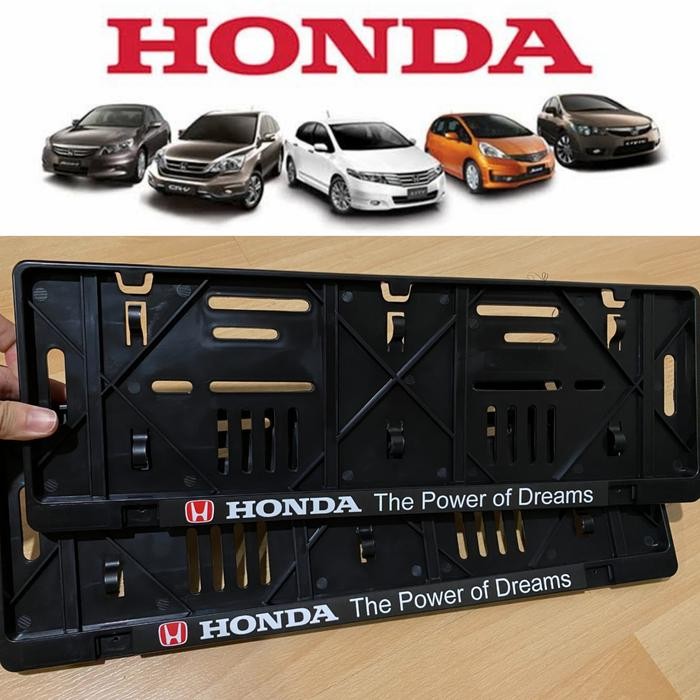 PREMIUM dudukan tempat plat nomor Honda jazz hrv crv civic freed