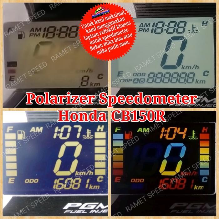 PREMIUM Polarizer speedometer Honda CB150R Old polaris speedometer cb150r old