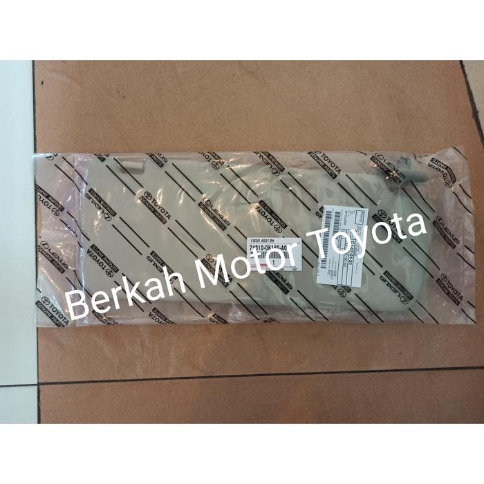 Ready Sun Visor Pelindung Matahari Kanan Innova 2007 2008 2009 2010 Cream