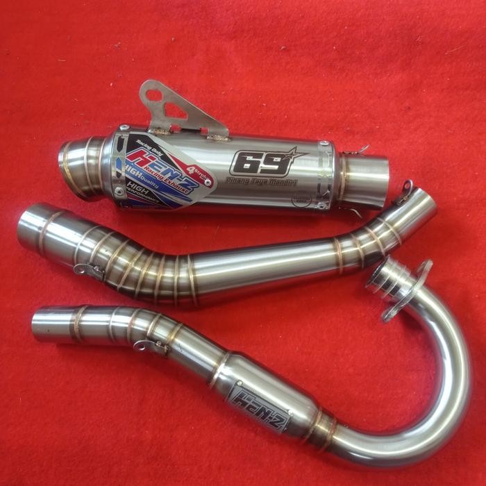 PREMIUM PNP CRF150L, KLX, DTRACKER KNALPOT ORIGINAL HENZ RACING