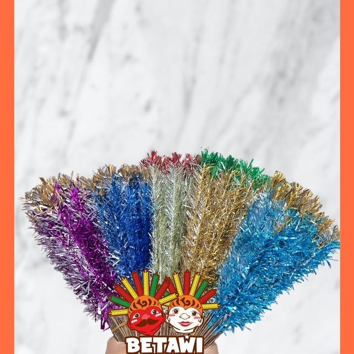 

Hiasan Bunga Kembang Kelapa Hologram 30cm / Manggar Kelapa / Kembang Kelapa