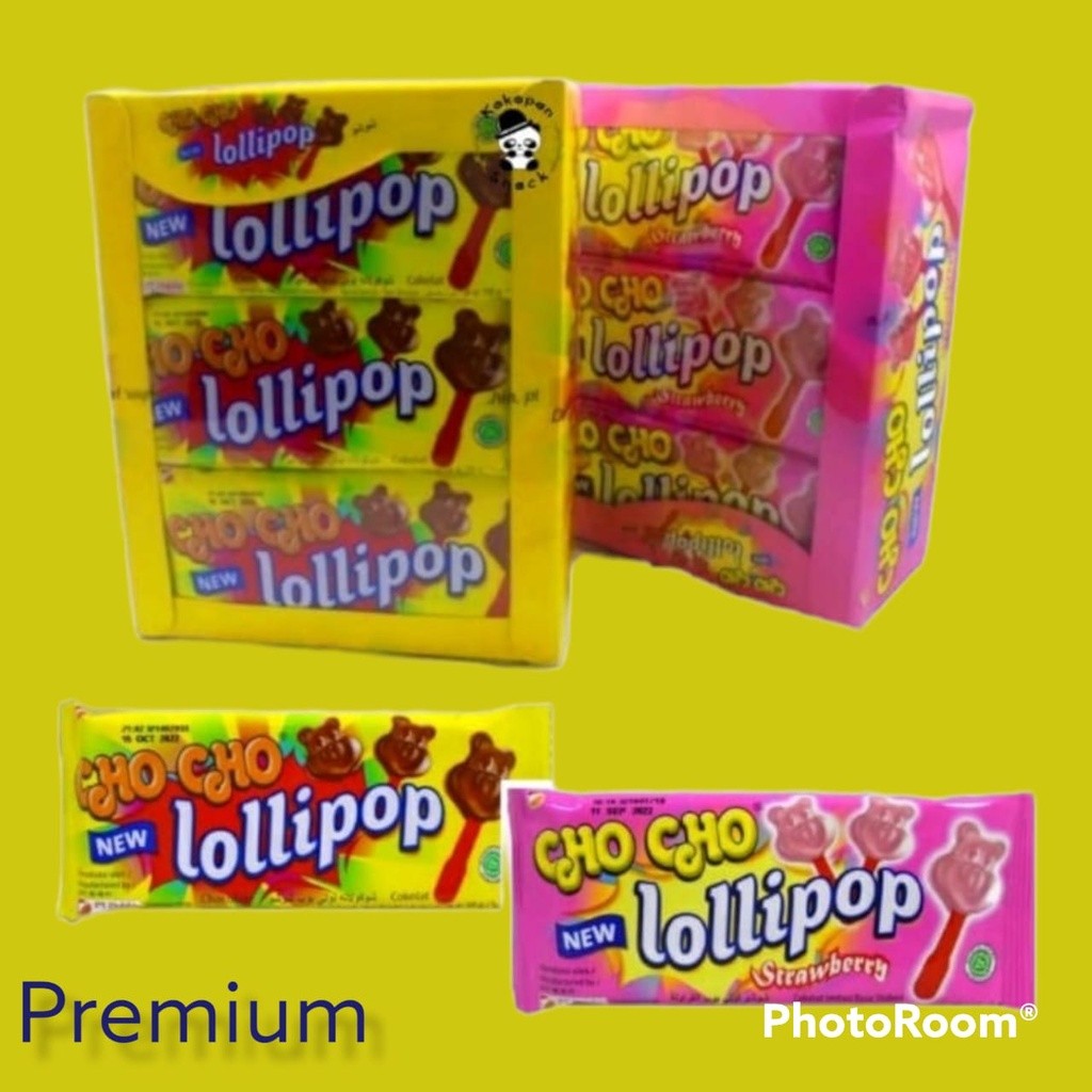 

Sajiandapur Cho Cho Lollipop Coklat 192 G / 24 Pcs @24