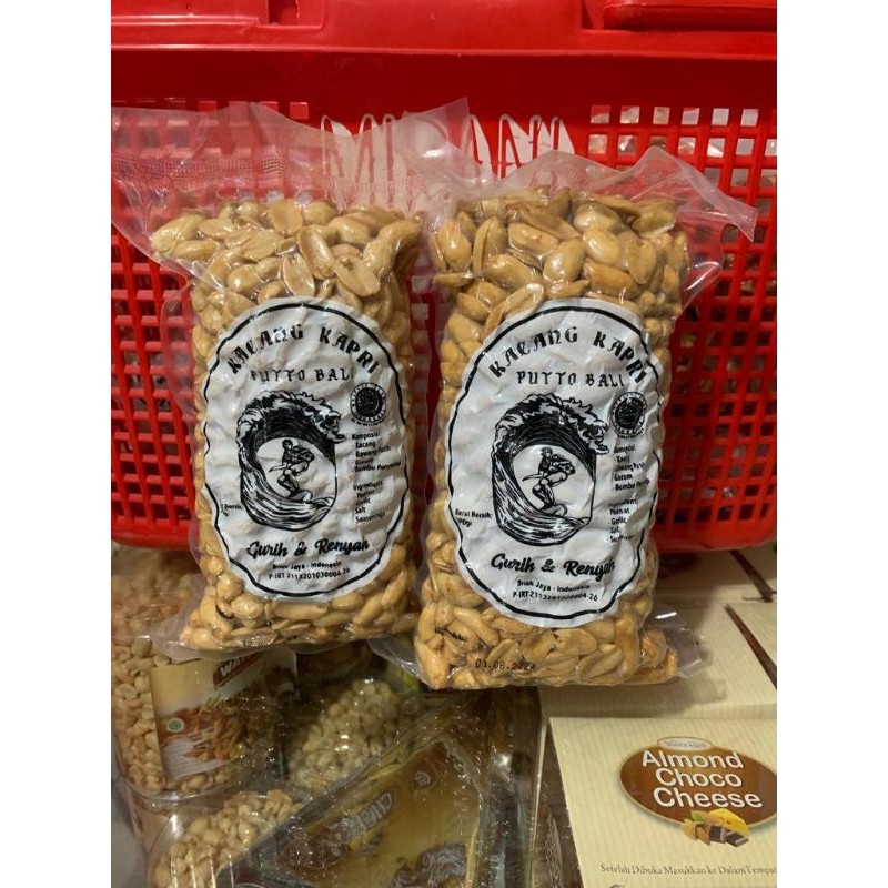 

Sajiandapur Kacang Kapri Putto Bali Original Pedas Manis Daun Jeruk 300Gr 250Gr Asin