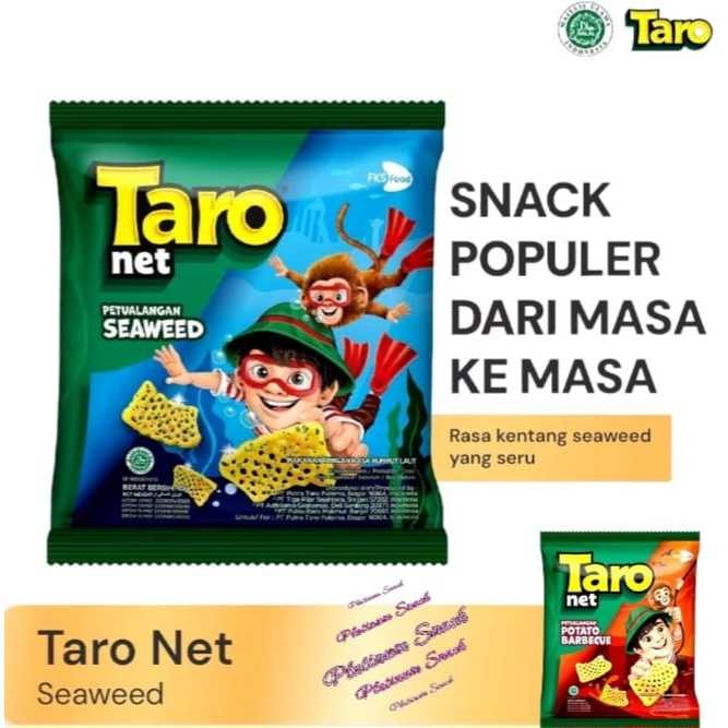 

Sajiandapur Taro Net Snack Bbq Seaweed 10 Bks @ 8G