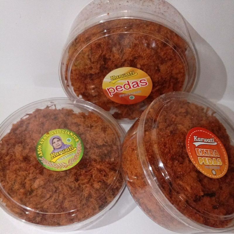 

Sajiandapur Abon Karwati Cianjur Kemasan Toples Nastar 150 Gram All Varian