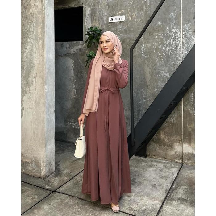 Layali- Elmiza - Rahayu Dress Vol 2 Bahan Premium Wollycrepe - Gamis Wanita Muslim Terbaru