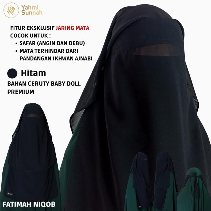 Mosya- Niqab Yaman Purdah - Cadar 3 Layer