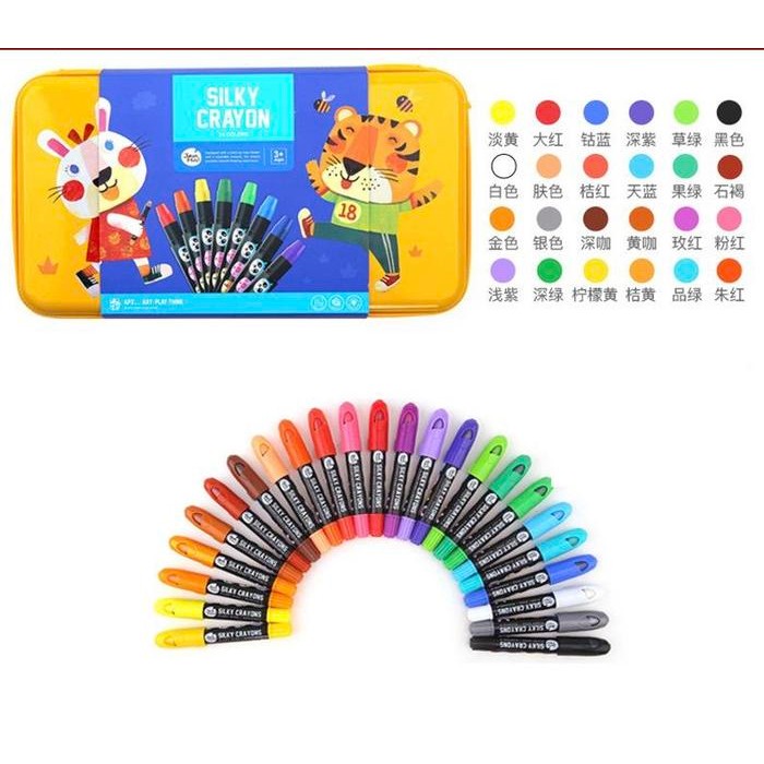 

BISA TERMIN! Joan miro baby roo silky crayon mainan edukasi