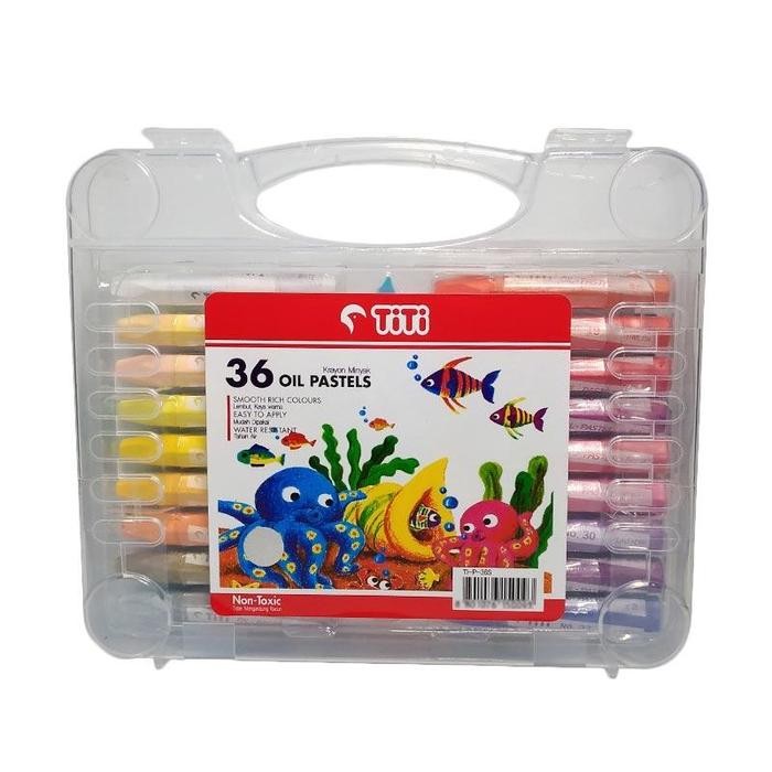 

BISA GRAB! Titi Crayon 36 warna / Crayon titi 36 warna / crayon morah 36 wana oil
