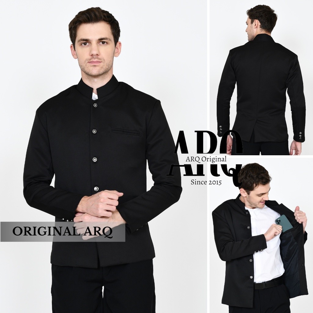 Terlaris  Jas blazer pria slimfit modern gakuran jepang keren trendy terbaru original ARRQ