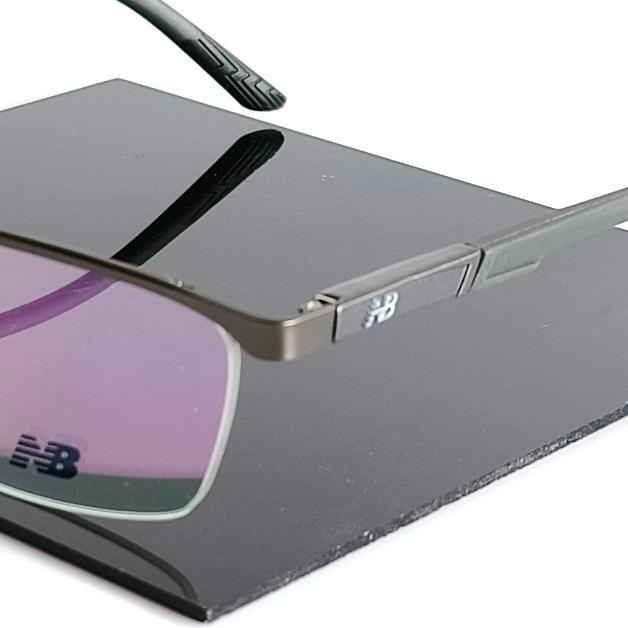 Grosir Frame Kacamata Sport Half Frame Nb Titanium Gunmetal