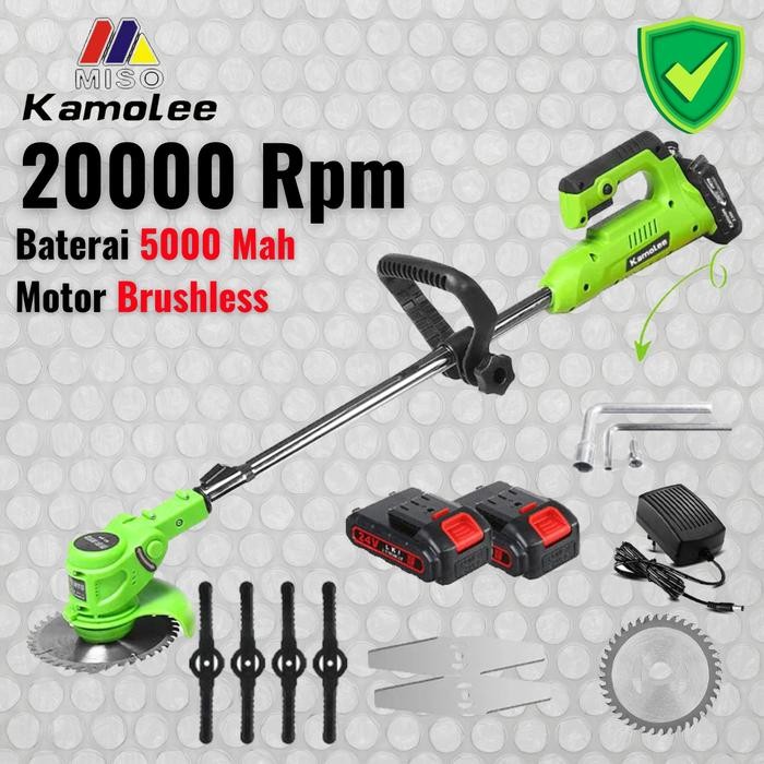 Mesin potong rumput 24V Mesin Pemotong Rumput mesin rumput baterai