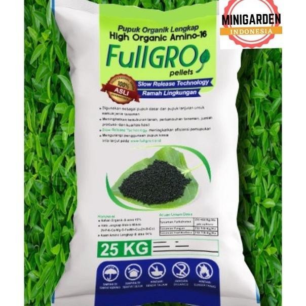 PUPUK ORGANIK FULLGRO 1 ZAK 25KG pupuk dasar slow release high amino