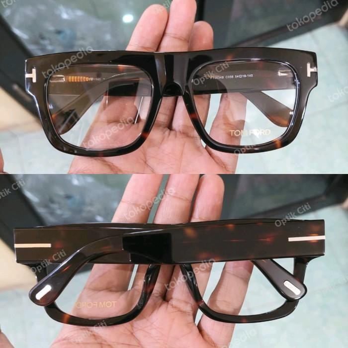 New Frame Kacamata Pria Tomford 5634 Kotak Besar Dan Tebal Grade Original