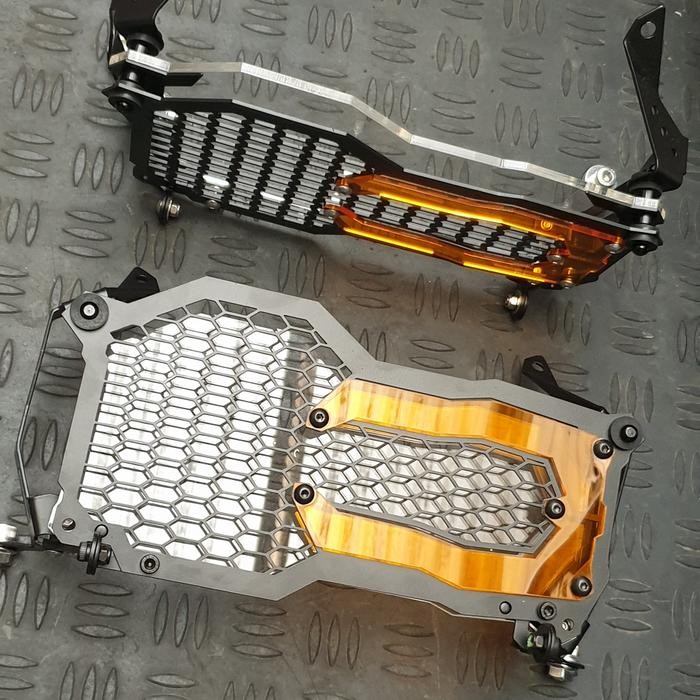 Ready!!! headlamp guard bmw r1200gs bmw r1250gs pengaman lampu depan bmw