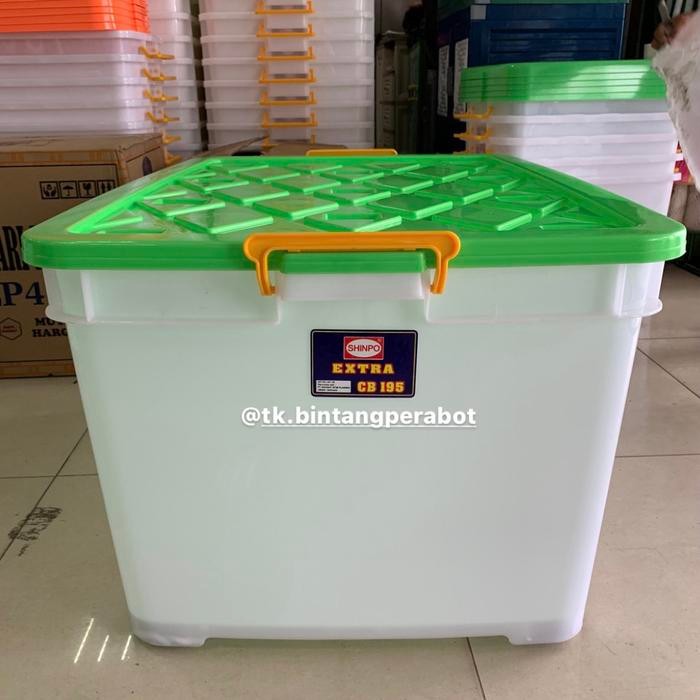 Shinpo Container Box Extra 195 Liter / Box Container / Box Serbaguna