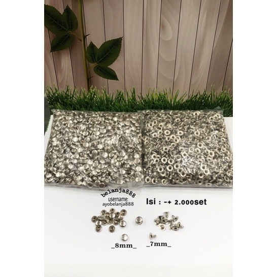 

Paku keling centang 8mm bukan double -+2.000set