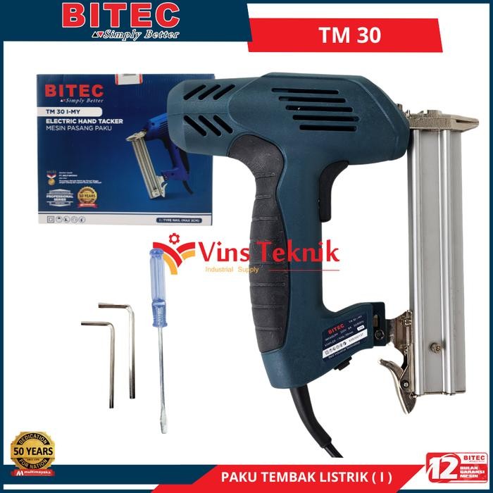 

WOLD - Mesin Paku Tembak Listrik Tacker F30 TM 30 Bitec TM30