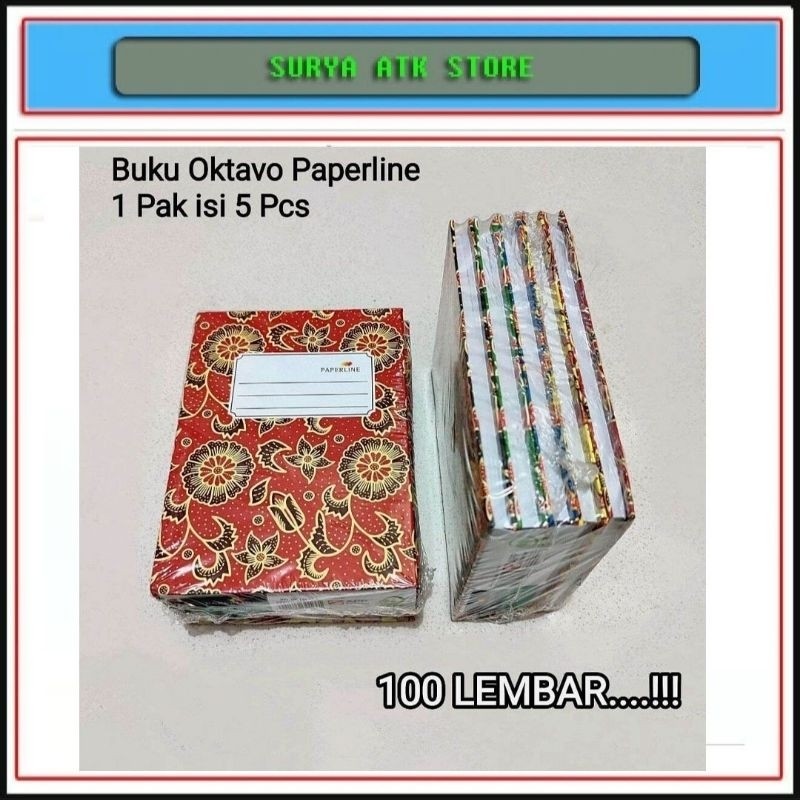 

UM1 1 Pak Buku Oktavo 100 Lembar Isi 5 Pcs