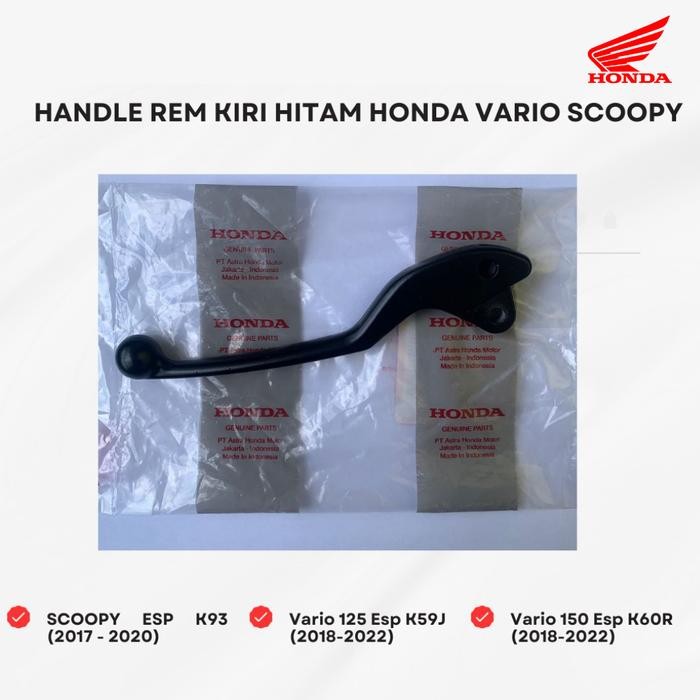 Sepeda Motor HANDLE REM KIRI HITAM VARIO 150 NEW 2018-2022 GENIO BEAT DELUXE SCOOPY FI bergaransi
