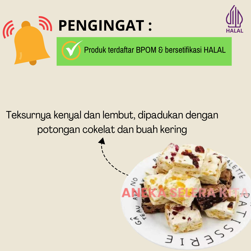 

AYOOOLLARIZSS!! MR.SIF Nougat Crips Rasa Chocolate Cookies & Cream 150gr