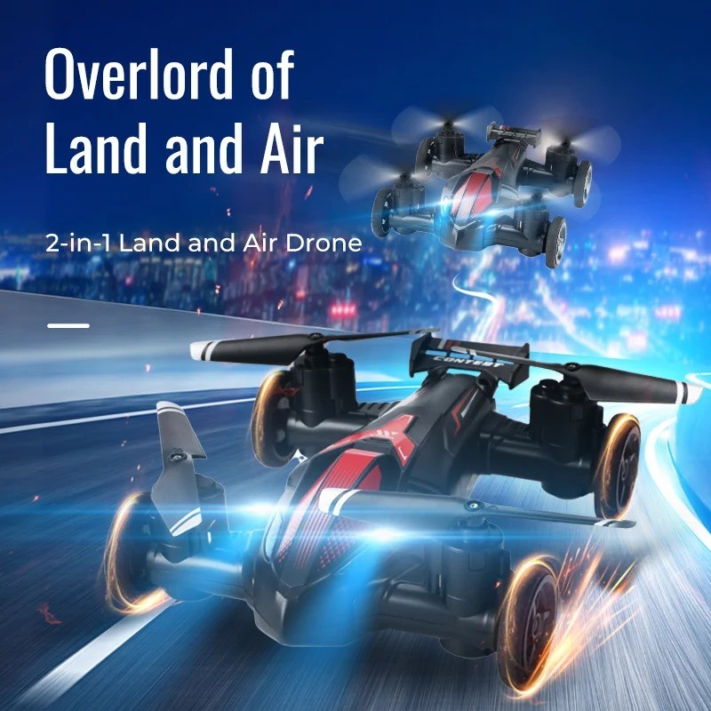 JJRC H103 Land and Air Dual Use Flying Car 360 Tumbling 2.4G Remote Control Quadcopter One-touch