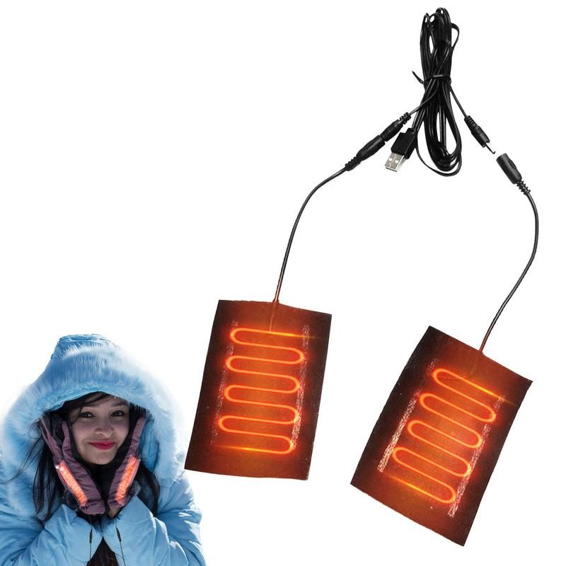 Mitten Heating Pad 5V Winter Heating Pad USB Heating Pad for Women Men 2 in 1 Heating Pad Electric
