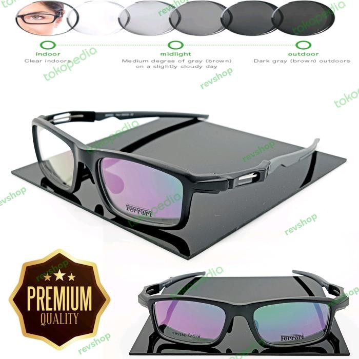 Limited Frame Kacamata Sport Pria Scuderia Ferrari