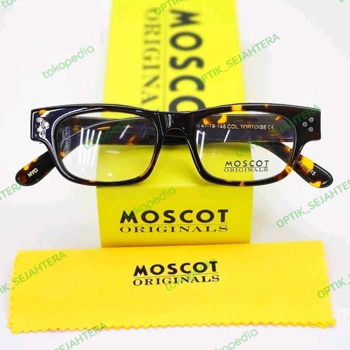 Terhemat Kacamata Moscot Hyman Grade Original Kacamata Frame Pria Wanita