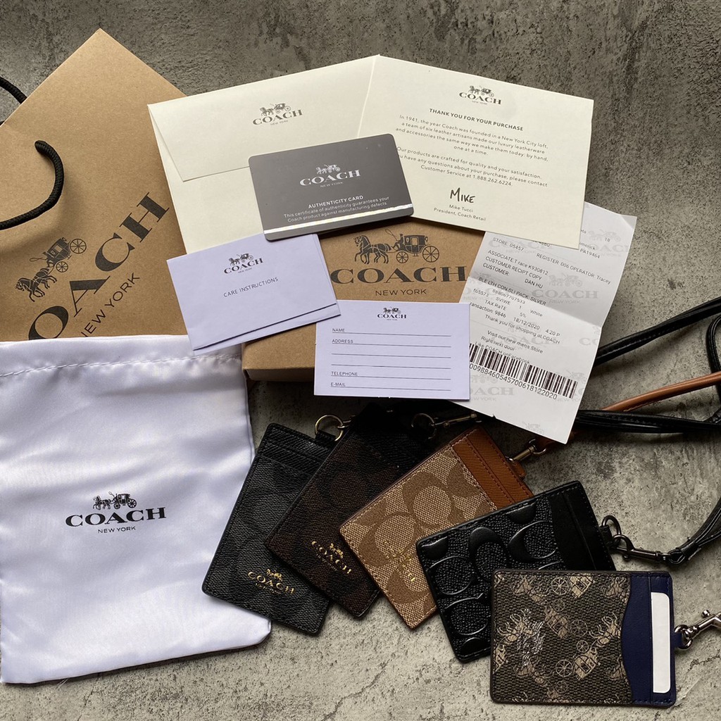 

LANYARD CH / WORK CARD / KARTU KERJA /Harga spesial / Kartu kerja / tag/name tag holder COACH