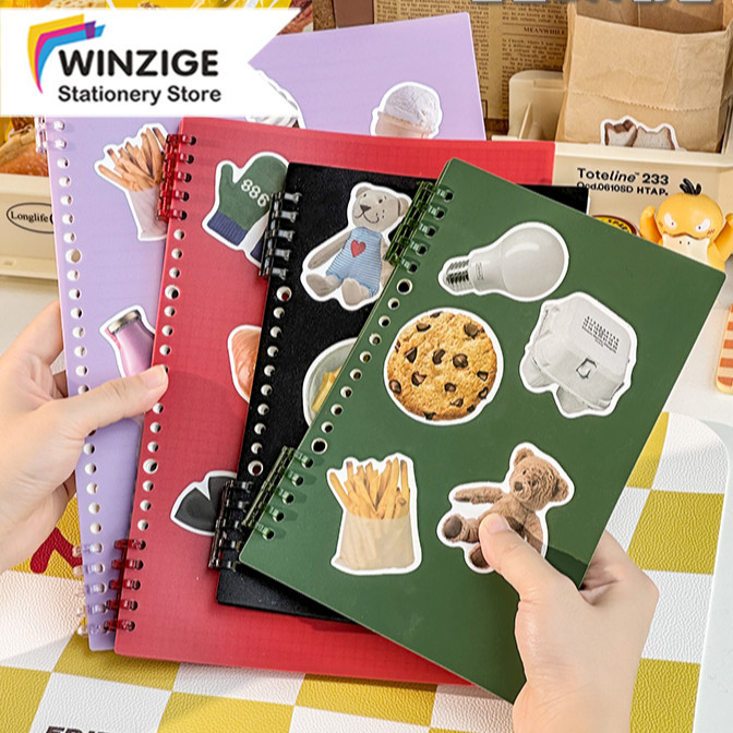

UM1 Winze Notebook Buku A5 B5 Buku Tulis Sekolah Lucu Binder 360 Derajat Notebook Aesthetic Korea