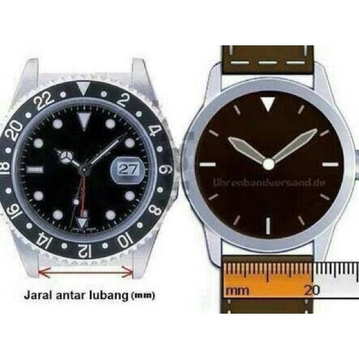 Populer Tali Jam Tangan Rantai All Seri Fossil Lug 22Mm Original