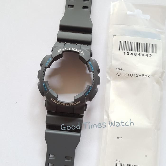 Paling Berkualitas Paket Strap Bezel G-Shock Ga-110Ts-8A2 Ga 110Ts Ga 110 Casio Original