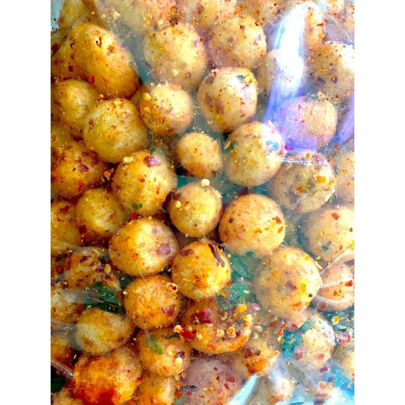 

Dapur Joglo Cimol Kering Emplod Pedas Asin Endog Lewo Kemasan 1Kg