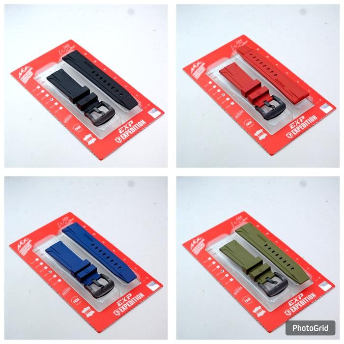Terbagus Tali Rubber / Karet Jam Expedition Spare Part / Acc Original -
