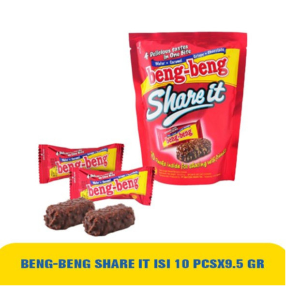 

Dapur Joglo Beng-Beng Share It Isi 10Pcs X9.5G/Cemilan Coklat/