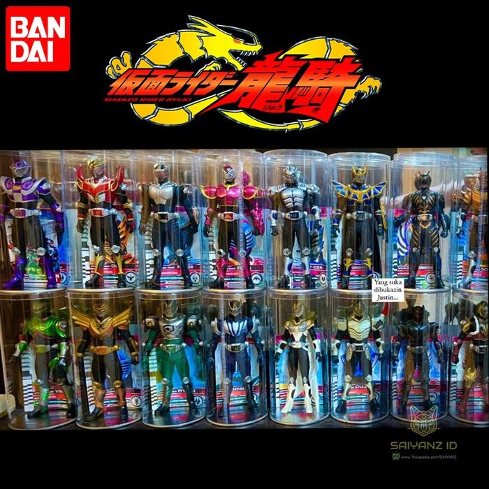 Bandai Kamen Rider Ryuki Knight Zolda Ouja Tiger Set Shf Hot Toys Rhs #Gratisongkir