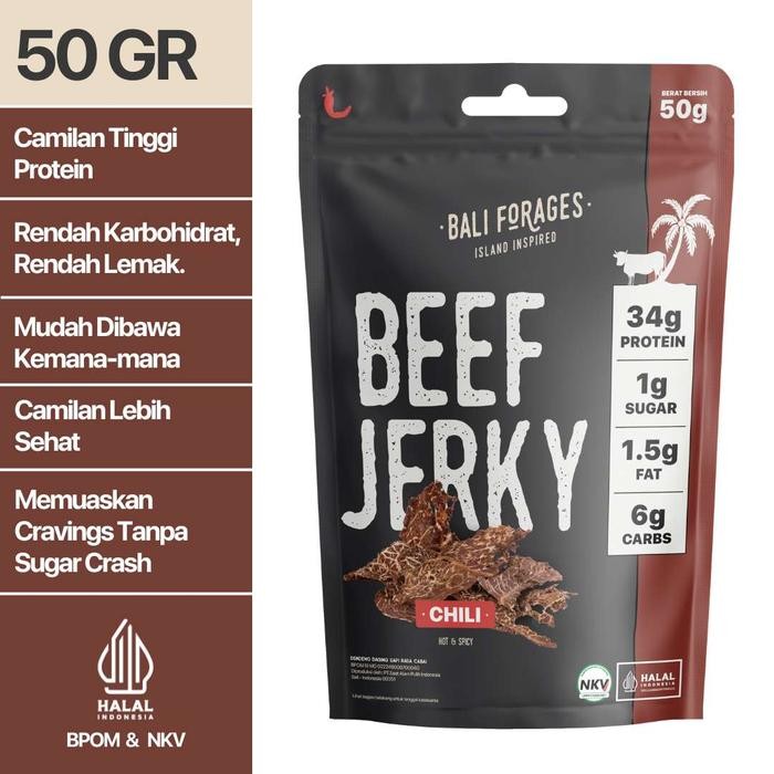 

EatFr3sh- Chili Beef Jerky (DENDENG AMERIKA) Makanan Ringan