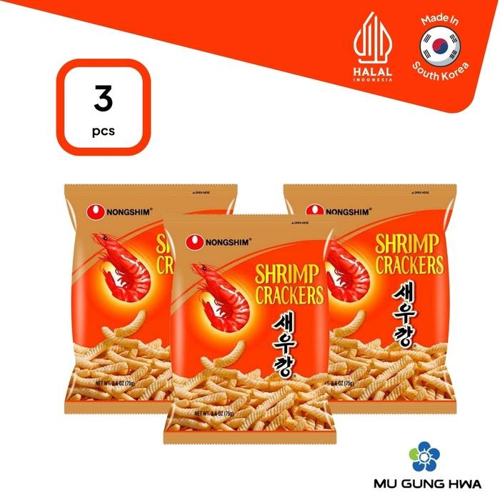 

EatFr3sh- Nongshim Shrimp Cracker - 225gr (75gr x 3)*