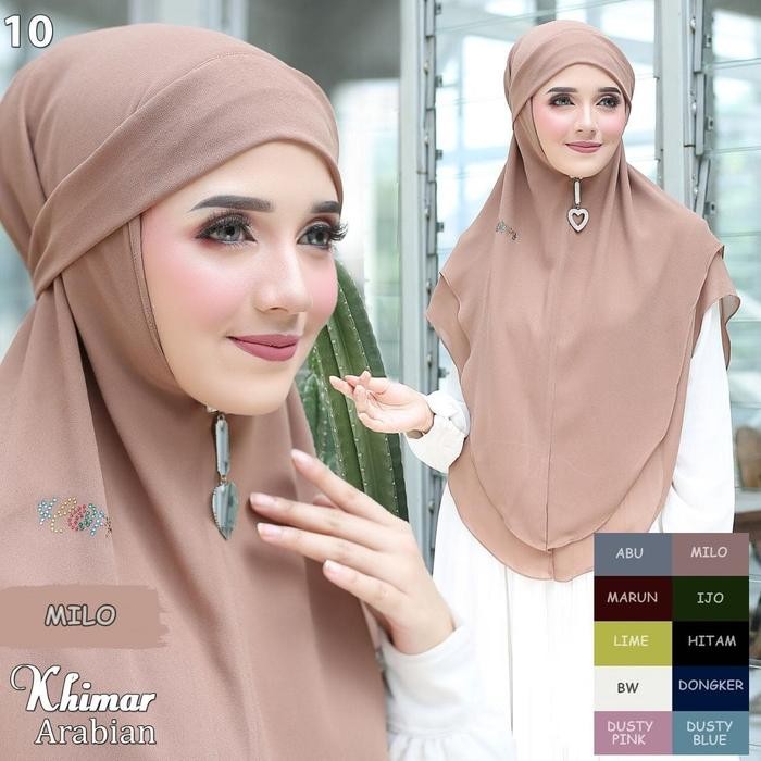 Hijmi- JILBAB INSTAN KHIMAR ARABIAN / hijab jilbab instan
