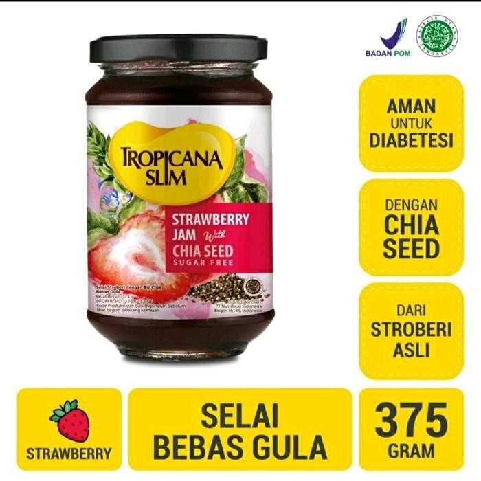 

EatFr3sh- TROPICANA SLIM STRAWBERRY JAM 375GR