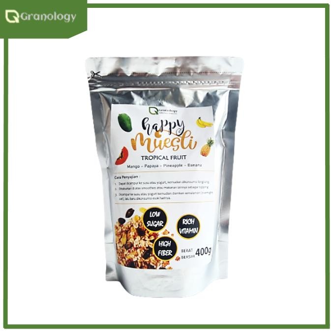 

EatFr3sh- Muesli Tropical Fruit 400 gram by Granology