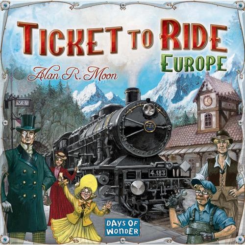 Ticket To Ride Europe board game