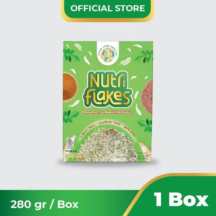 

EatFr3sh- Nutriflakes Sereal Sehat untuk Asam Lambung Lewat - Paket 1 Box