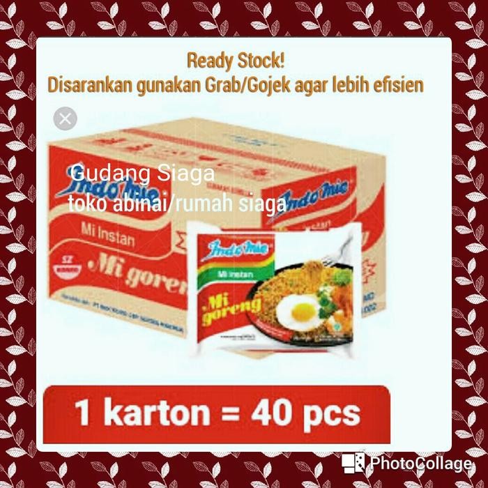 

EatFr3sh- Indomie Goreng 85gr x 1 Karton isi 40pcs