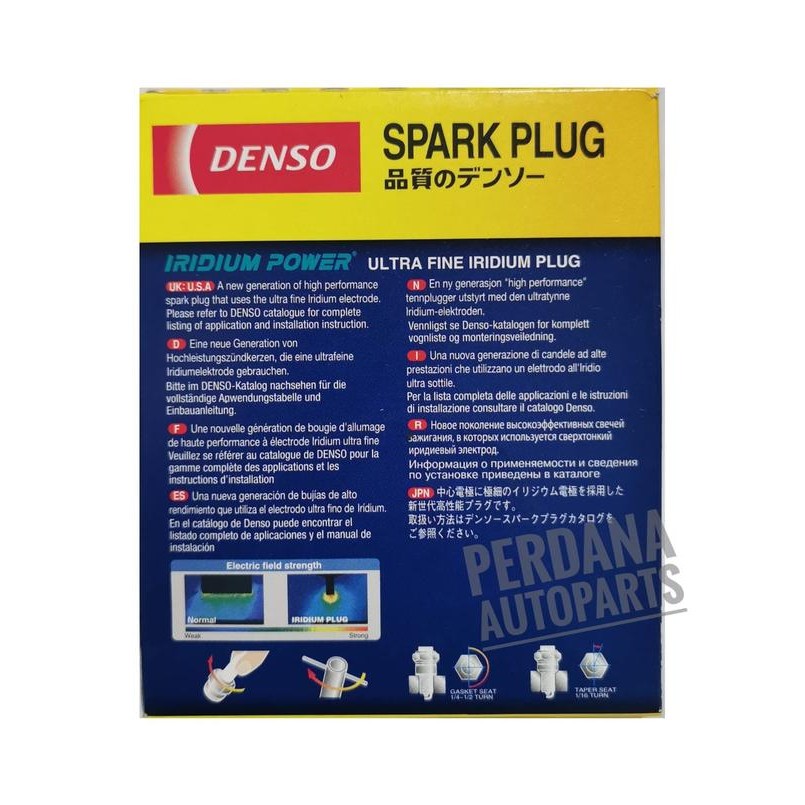 TOP BUSI HYUNDAI STAREX H1 BENSIN ASLI DENSO IRIDIUM POWER -