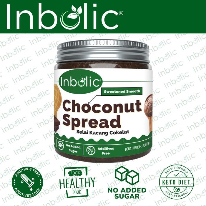 

EatFr3sh- Inbolic Sugar Free Chocolate Peanut Butter Selai Kacang Cokelat Keto