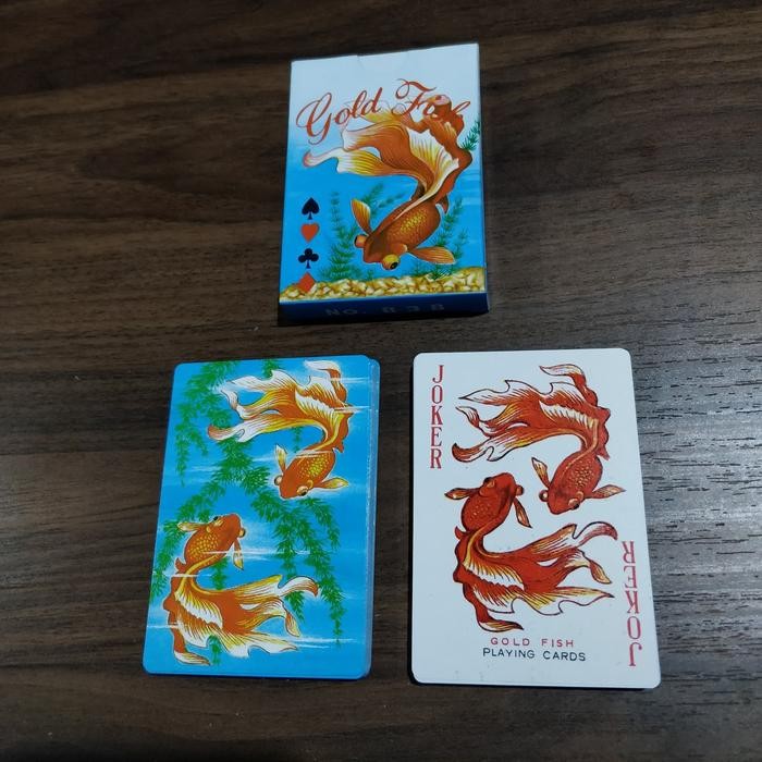 KARTU REMI GOLD FISH / PLAYING CARD / KARTU MAINAN
