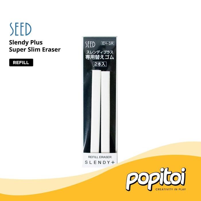 

No.OneBest- SEED Slendy Plus Super Slim Eraser Penghapus Pensil Pencil Pen