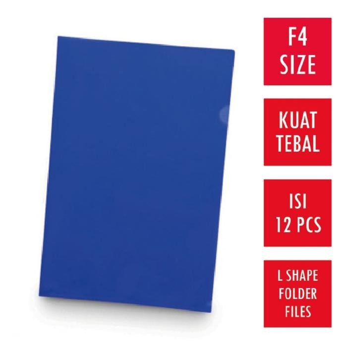 

No.OneBest- Map L Plastik F4 Folio Bening Transparan okey Clear Sleeves